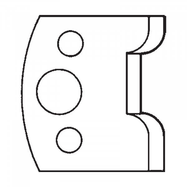 scheppach Abweiser Paar 63207465 ID.-NR. 100 129 165 wie Leitz 026410
