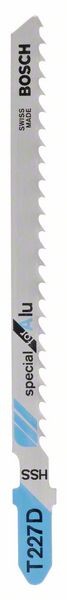 BOSCH STICHSÄGEBLATT T 227 D, SPECIAL FOR ALU, 100ER-PACK