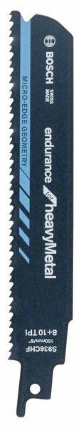 BOSCH SÄBELSÄGEBLATT S 936 CHF, ENDURANCE FOR HEAVY METAL, 5ER-PACK
