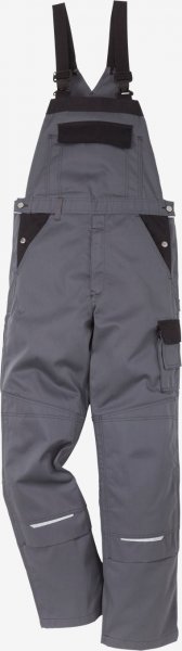 Fristads Kansas Icon Latzhose Gr. C58 Farbe: Grau/Schwarz