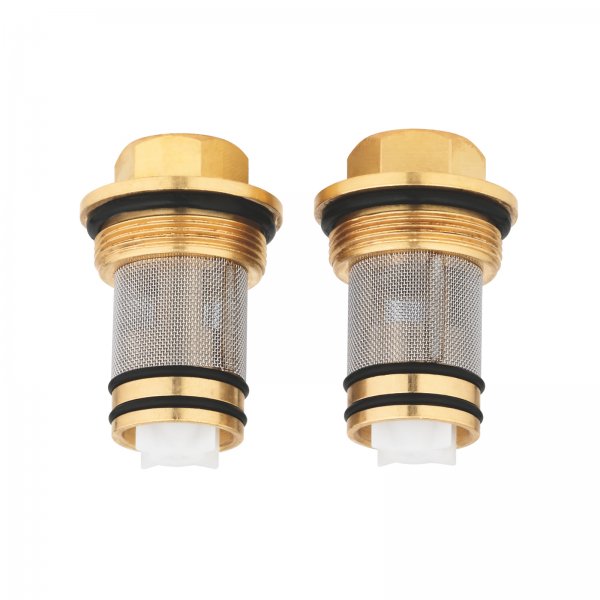 GROHE Rückflussverhinderer Thermostat 14116 DN15 chrom 2 Stück