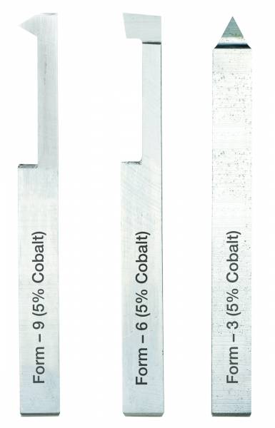PROXXON Drehstahlsatz zum Gewindeschneiden, 3-tlg. HSS (8 x 8 x 80 mm) 24540