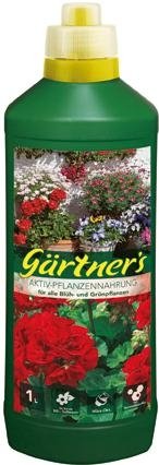 Gärtners Aktiv-Pflanzennahrung 1 L