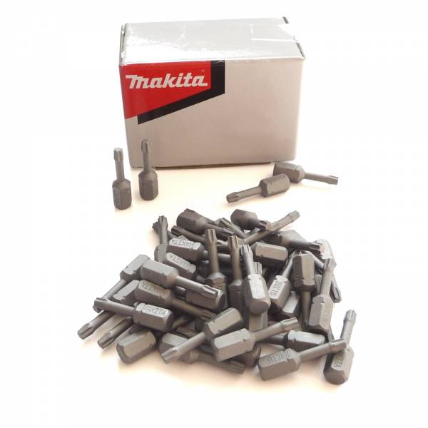 50x Makita Bit Torx 15 T15x25 mm 1/4" P-72285 Bit-Grosspackung
