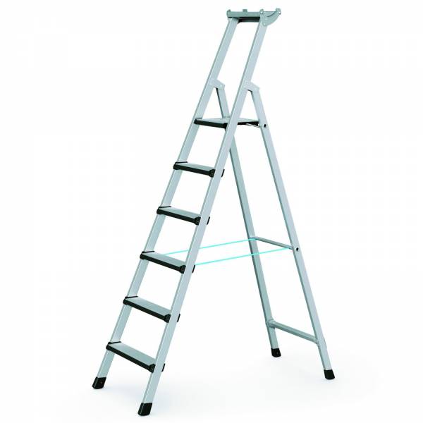 Zarges Comfortstep S - LM-Stufen-Stehleiter 6 Stufen 41424