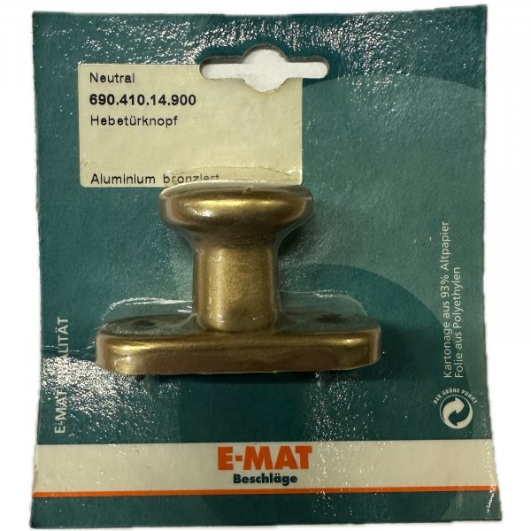 HP Plus Schiebetürgriff 70mm Alu bronze