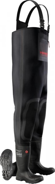 Dunlop Wathose Purofort Neoprene S5 CI SRA schwarz