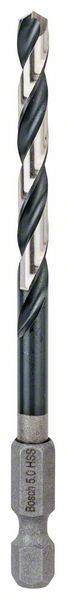 Bosch HSS Spiralbohrer mit Sechskantschaft, 5 x 52 x 91 mm, 1er-Pack