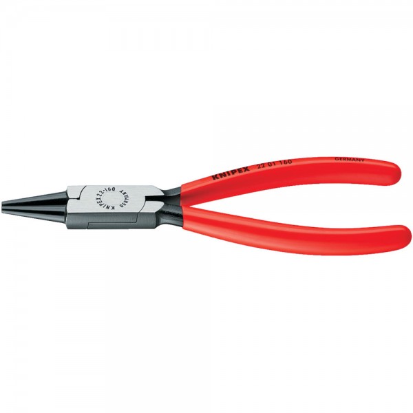 Rundzange poliert 125mm Griffe m.PVC Knipex