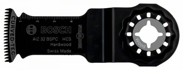 BOSCH TAUCHSÄGEBLATT HCS PRECISION AIZ 32 BPC, HARD WOOD, 40 X 32 MM, 1ER-PACK