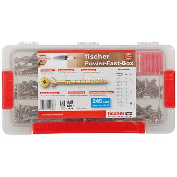 fischer Power-Fast Box 245 tlg.