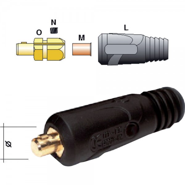 Steckerteil Standard 10-25 qmm