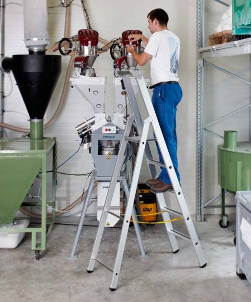Zarges Saferstep S - LM-Stufen-Stehleiter 5 Stufen 41375