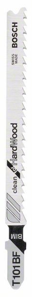BOSCH STICHSÄGEBLATT T 101 BF, CLEAN FOR HARD WOOD, 25ER-PACK