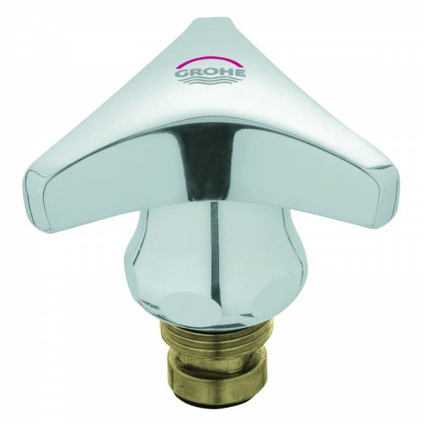 GROHE Oberteil 45967 mit Trecorn Griff Markierung rot 3/8" chrom