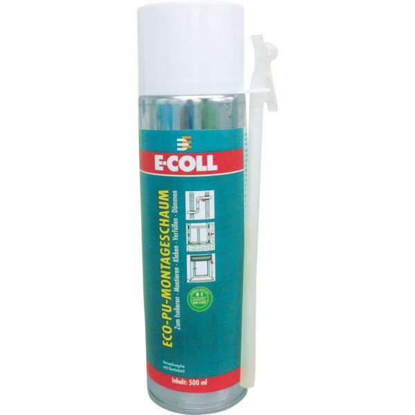 ECO Montageschaum 500 ml kennzeichnungsfrei E-COLL VPE 12