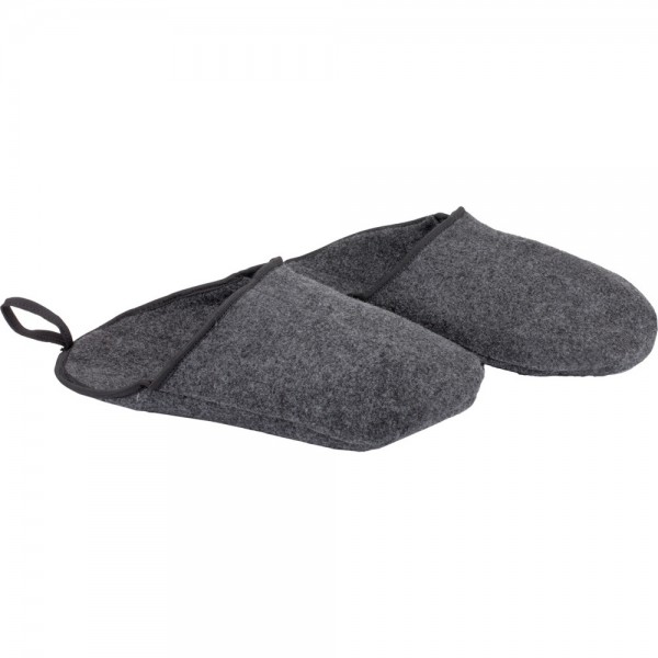 Filz-Überschuhe Ludwig, grau meliert
