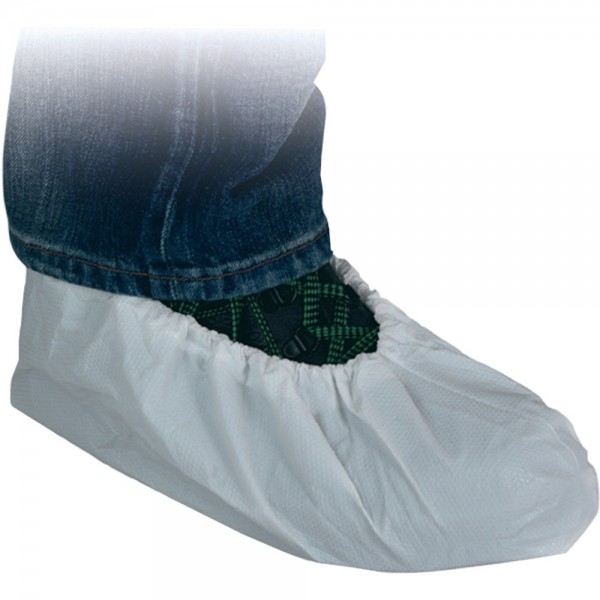 Einwegüberschuh, PE, 17 cm hoch, weiß VPE 50