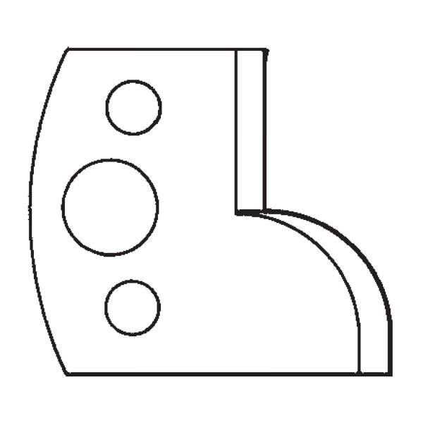 scheppach Abweiser Paar 63207461 ID.-NR. 100 129 161 wie Leitz 026406