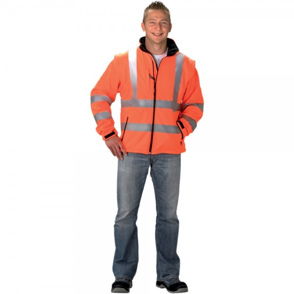 Warnjacke, Softshell, PSA