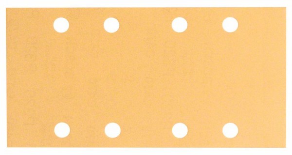 BOSCH SCHLEIFBLATT C470, 93 X 186 MM, 320, 8 LÖCHER, KLETT, 50ER-PACK 2608607975