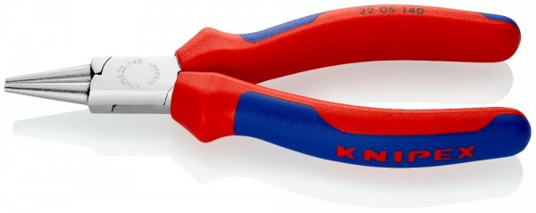 KNIPEX 22 05 140 Rundzange 140 mm verchromt