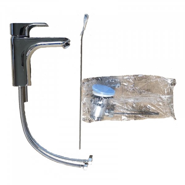 Waschtischarmatur Design XL mit Ablaufgarnitur