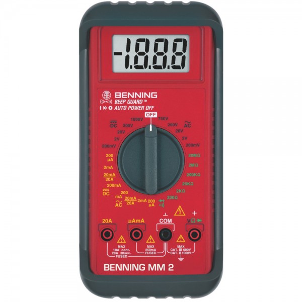 Digital-Multimeter MM 2 Benning