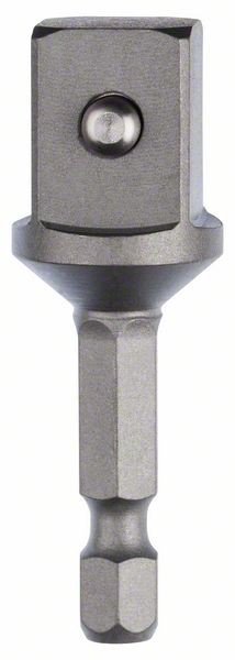 BOSCH ADAPTER ZU STECKSCHLÜSSELEINSÄTZE, 1/2", 50 MM, AUßENVIERKANT