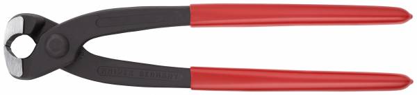 KNIPEX 10 98 I220 SB Ohrklemmenzange 220 mm schwarz atramentiert mit Kunststoff überzogen poliert