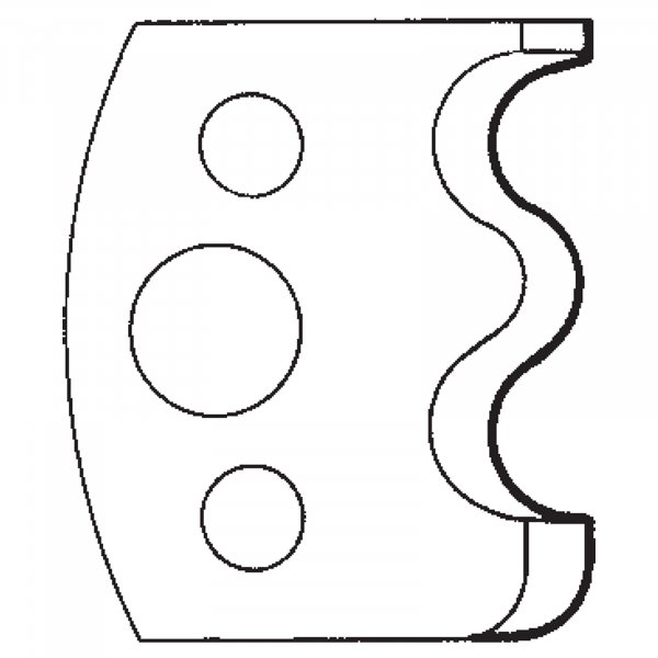 scheppach Abweiser Paar 63207756 ID.-NR. 100 129 106ID.-NR. 100 129 106