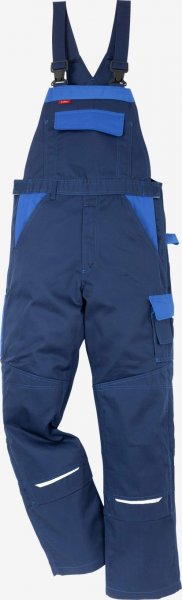 Fristads Kansas Icon Baumwoll Latzhose C50 Marine/Königsblau 2-879