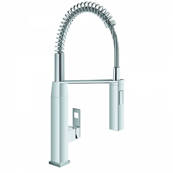 GROHE EH-Spültischbatterie Eurocube 31395 mit Profibrause chrom