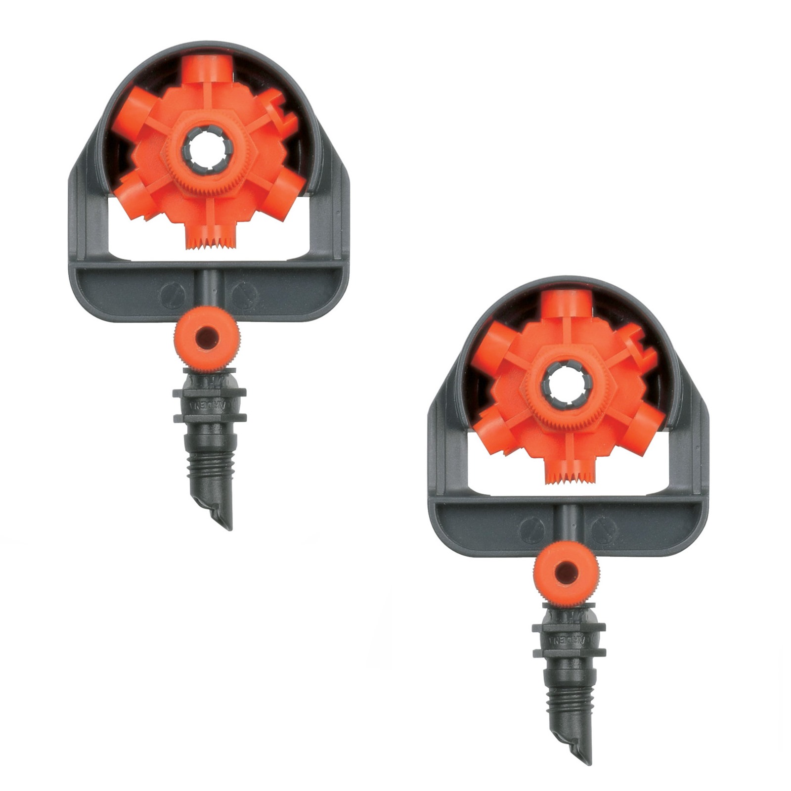 2x Gardena MDS Rotor-Sprühregner 360 Grad 1369 Micro-Drip-System 