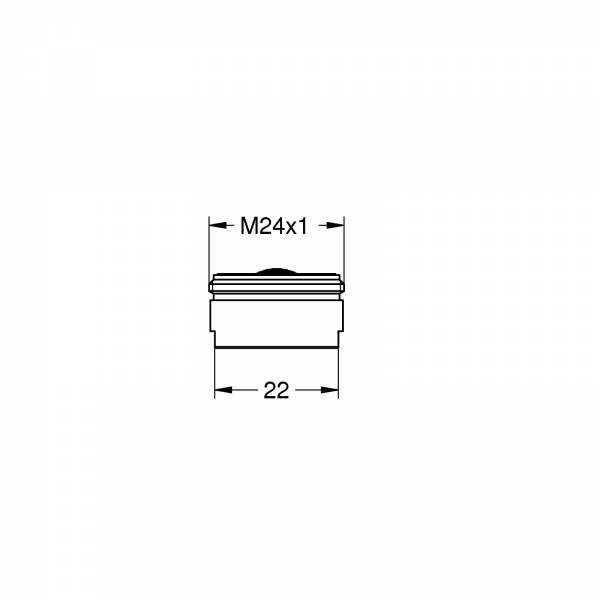 GROHE Mousseur 13952 M24x1 chrom