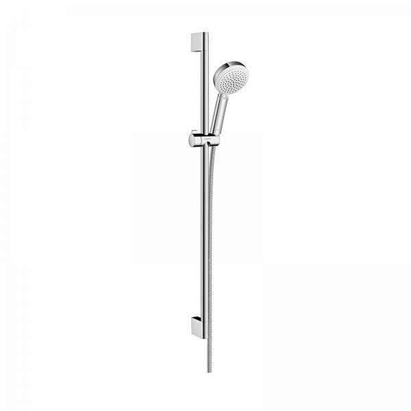 HG Brausenset Crometta 100 Vario/Unica 900mm weiss/chrom Hansgrohe 26657400