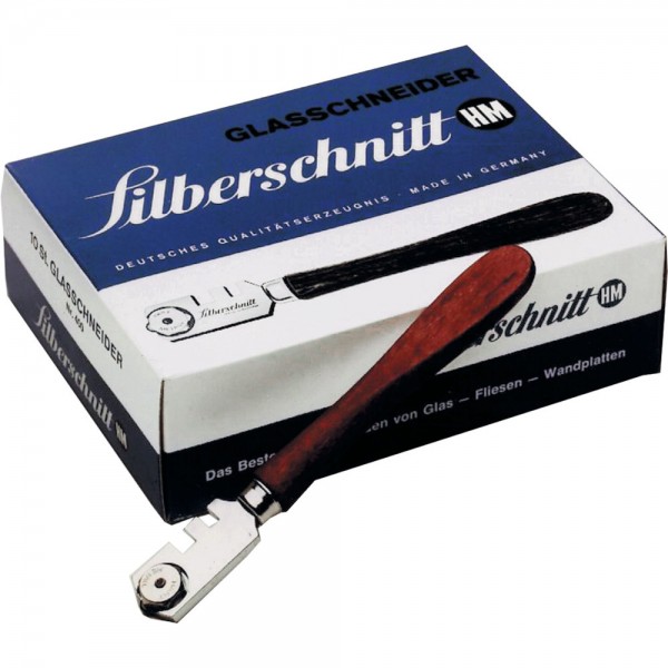 Glasschneider HM mit Holzheft Bohle