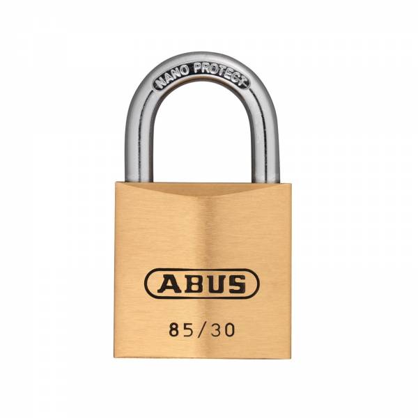 Abus Vorhängeschloss Messing 85 30-40-50