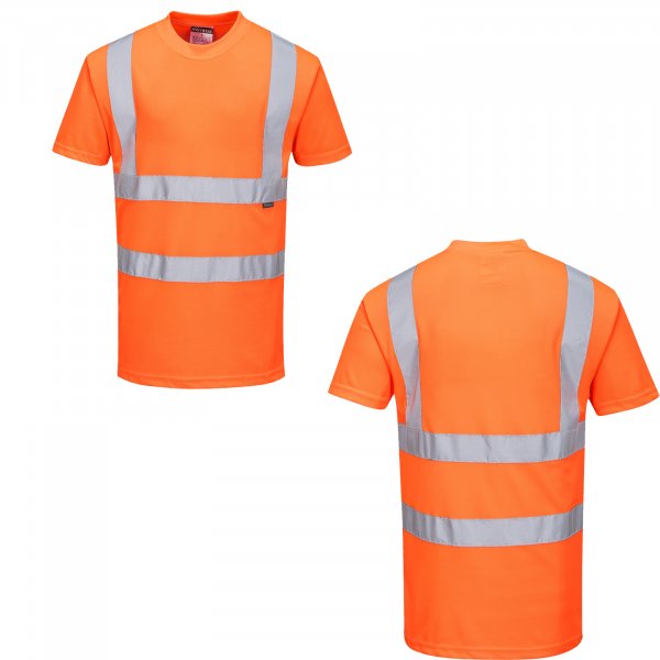 PORTWEST Hi-Vis Warnschutz T-Shirt RT23 Orange