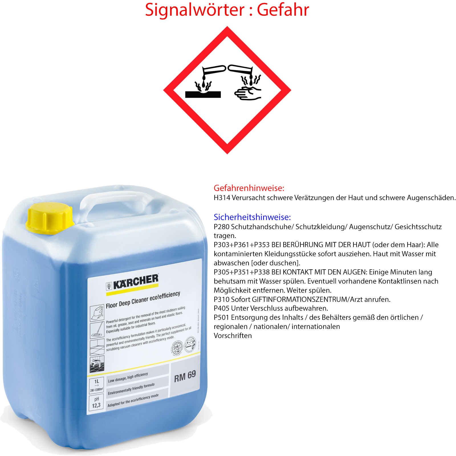 Kärcher Bodengrundreiniger RM 69 ASF eco!efficiency 20 CBdirekt Profi