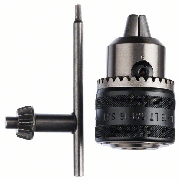 BOSCH ZAHNKRANZBOHRFUTTER BIS 16 MM, 3 BIS 16 MM, 5/8" - 16, SPANNKRAFTSICHERUNG
