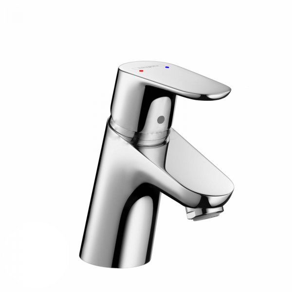 HG Waschtischmischer Focus 70 chrom mit Push-Open Ablaufgarnitur Hansgrohe 31604000