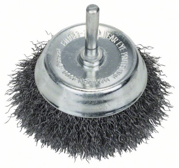 BOSCH TOPFBÜRSTE, STAHL, GEWELLTER DRAHT, 0,2 MM, 70 MM, 4500 U/ MIN