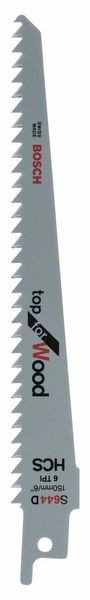 BOSCH SÄBELSÄGEBLATT S 644 D, TOP FOR WOOD, 5ER-PACK