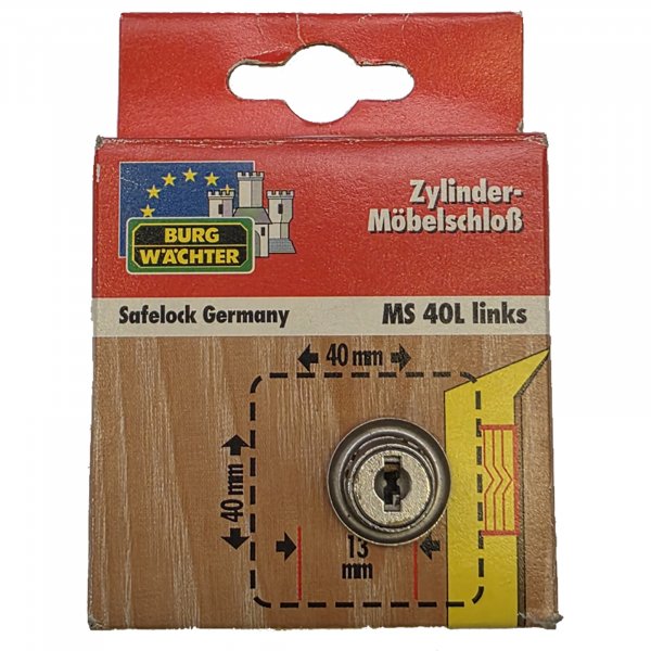 Burg-Wächter Möbelschloß MS 40 L SB