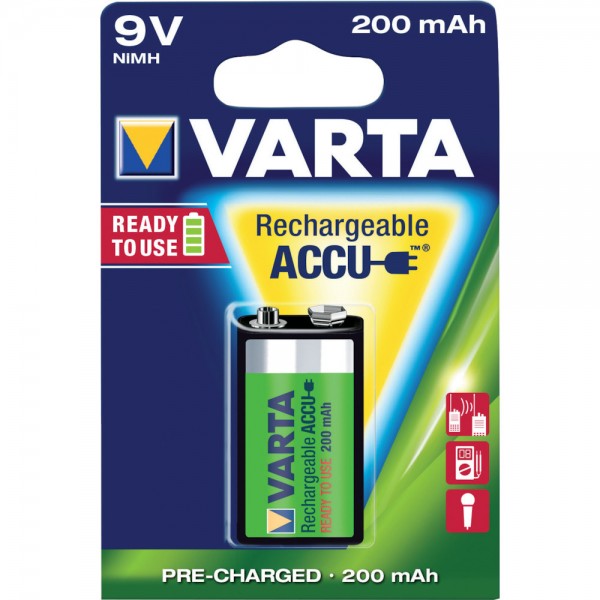 Varta Rechargeable Power Accu,E-Block,1-er Blister
