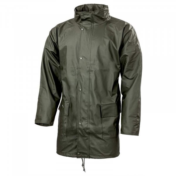 ISM PU-Stretch Regenjacke FAHRENHEIT JKT olivgrün Gr.M 274490-615-M