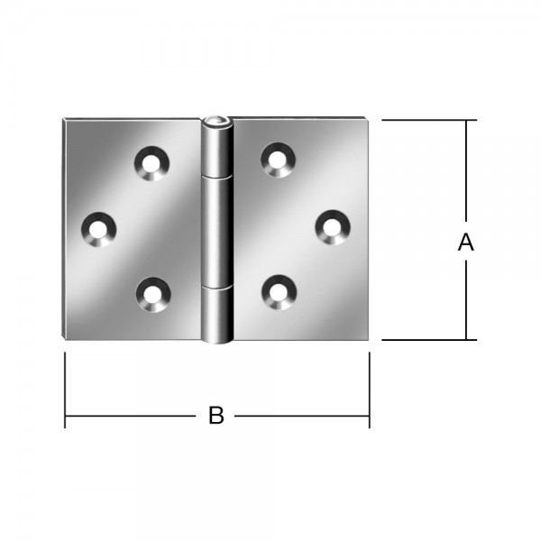 Scharniere breit 40x60mm Nr. 504040Z