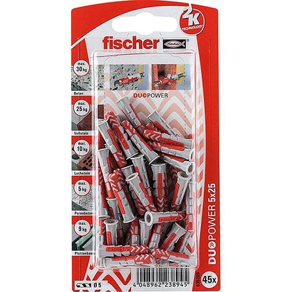 225x DUOPOWER 5X25 K (45) NR. 535209 fischer