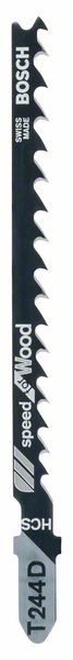 BOSCH STICHSÄGEBLATT T 244 D, SPEED FOR WOOD, 100ER-PACK